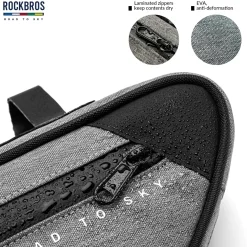 ROCKBROS Bike Triangle Bag-Road to sky