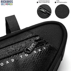 ROCKBROS Bike Triangle Bag-Road to sky