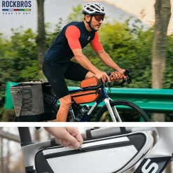 ROCKBROS Bike Triangle Bag-Road to sky