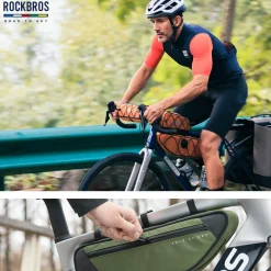 ROCKBROS Bike Triangle Bag-Road to sky