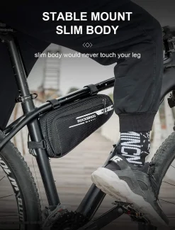 ROCKBROS Bike Triangle Bag Storage Bag Bicycle Frame Pouch Bag