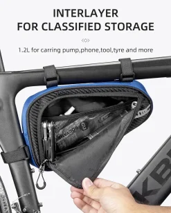 ROCKBROS Bike Triangle Bag Storage Bag Bicycle Frame Pouch Bag