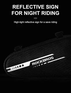 ROCKBROS Bike Triangle Bag Storage Bag Bicycle Frame Pouch Bag