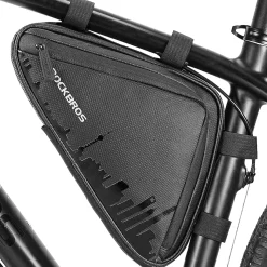 ROCKBROS Bike Triangle Frame Bag, with Two Side Pockets, 1.5L
