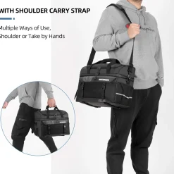 ROCKBROS Bike Trunk Cooler Bag Bicycle Rack Rear Seat Carrier Insulated Panniers 11L