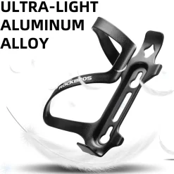 ROCKBROS Bike Water Bottle Holder Alloy Aluminum Bicycle Cage for Road and Mountain Bikes
