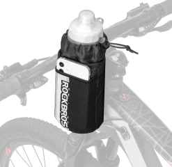 ROCKBROS Bike Water Bottle Holder Bag Handlebar Stem Bag