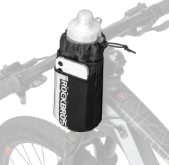 ROCKBROS Bike Water Bottle Holder Bag Handlebar Stem Bag