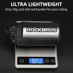 ROCKBROS Bike Water Bottle Holder Bag Handlebar Stem Bag