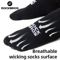 ROCKBROS Breathable Cycling Socksfor Men Women Comfortable, Durable and Stylish