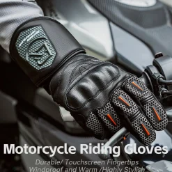 ROCKBROS Cold Weather Warm Motorcycle Winter Gloves for Men with Touchscreen