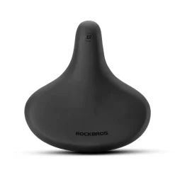 ROCKBROS Comfort Shock Absorption Bike Saddle Soft Wide Seat for Men Women
