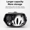 ROCKBROS Convertible Waterproof Bike Rack Bag 18L Adjustable Capacity Backpack Straps