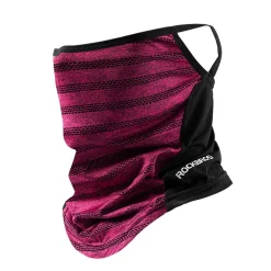 ROCKBROS Cooling Neck Gaiter with Ear Loops Bandana Face Scarf Mask for Men Women