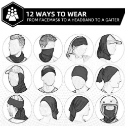 ROCKBROS Cooling Neck Gaiter Face Mask Fishing Scarf Face Cover for Men Women