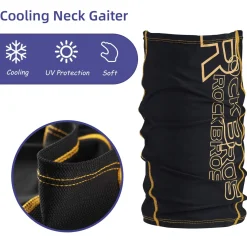 ROCKBROS Cooling Neck Gaiter Face Mask Fishing Scarf Face Cover for Men Women