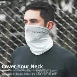 ROCKBROS Cooling Neck Gaiter Face Mask Fishing Scarf Face Cover for Men Women