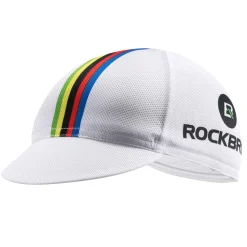 ROCKBROS Cycling Cap Sun Visor Ployester Breathable Rainbow Hat for Men Women