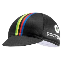 ROCKBROS Cycling Cap Sun Visor Ployester Breathable Rainbow Hat for Men Women