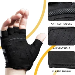 ROCKBROS Cycling Gloves Shock Absorbing Breathable