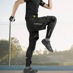 ROCKBROS Cycling Leg Warmers Thermal Fleece Windproof Compression Knee Sleeves for Men Women