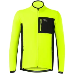 ROCKBROS Cycling Thermal Bike Jackets Winter Warm UP Breathable Windproof 3 Pockets