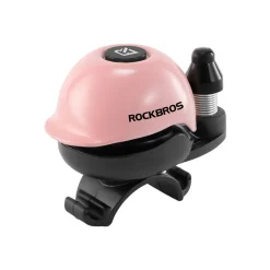 ROCKBROS 80DB Bike Bell Aluminum Alloy Helmet-Shaped Fits 22-34mm Handlebars