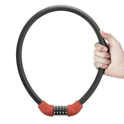 ROCKBROS 5-Digit Bike Cable Lock, Lightweight Portable Combination Lock