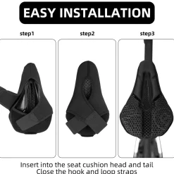 ROCKBROS 3D Printing Cushion Bike Seat Cover