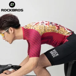 ROCKBROS Dragon Year Paint Model Series Quick Dry Cycling Jersey for Spring Summer