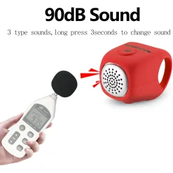 ROCKBROS Electric Bicycle Bells Loud Horn Ring Rainproof 3 Modes 90DB