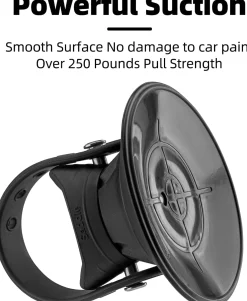 ROCKBROS Electric Suction Cup Bike Rack for Car Roof No Hitch No Paint Damage