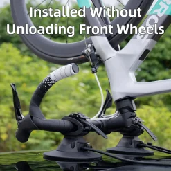 ROCKBROS Electric Suction Cup Bike Rack for Car Roof No Hitch No Paint Damage