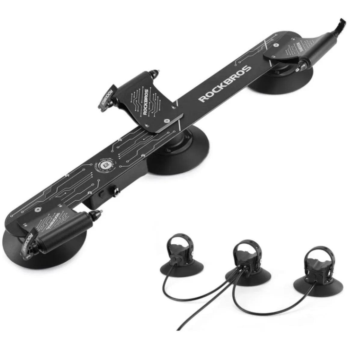 ROCKBROS Electric Suction Cup Bike Rack for 1-3 Bikes Safe Mount