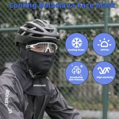 ROCKBROS Face Mask Cooling Neck Gaiter Breathable Face Covering Summer Balaclava
