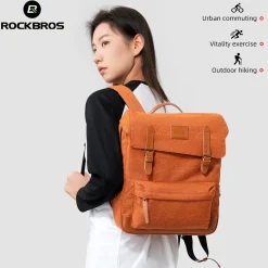 ROCKBROS Fashion Vintage Folding Bike Backpack