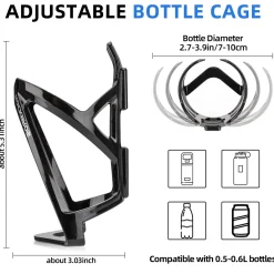 ROCKBROS FK-338 Bike Water Bottle Holder with Screws Tool
