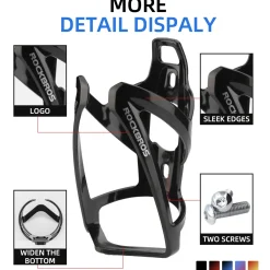 ROCKBROS FK-338 Bike Water Bottle Holder with Screws Tool