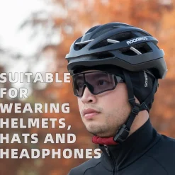 ROCKBROS Fleece Ear Warmers Headband for Men & Women, Warm Ear Cover