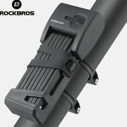 ROCKBROS Folding Bike Lock Smart Fingerprint Heavy Duty Anti Theft Bike Lock