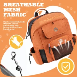 ROCKBROS Folding Bike Pet Bag Backpack