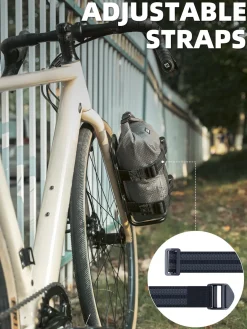 ROCKBROS Front Bike Rack Aluminum Alloy Luggage Touring Carrier Racks 6.6lbs