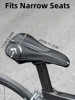 ROCKBROS Gel Bike Seat Cover Comfortable Padded Cushion for Peloton