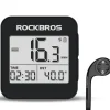 ROCKBROS GPS Bike Computer Accurate Wireless Speedometer with Backlight