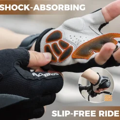 ROCKBROS Half-Finger Gel Padded Cycling Gloves Summer