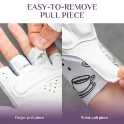 ROCKBROS Half-Finger Women Cycling Gloves Shock-Absorbing