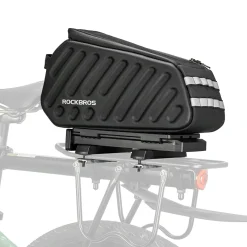 ROCKBROS Hard Shell EVA Bike Rack Bags Waterproof with Lock 7.5L