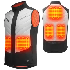 ROCKBROS Heated Vest – Fast Heating, 5 Zones, Unisex, Washable