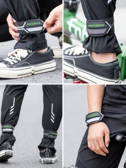 ROCKBROS High Brightness Reflective Trouser Band Adjustable Elastic