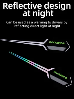 ROCKBROS High Brightness Reflective Trouser Band Adjustable Elastic